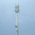 Torre móvil del teléfono celular de H25m Q235 Q345 con el polvo cubierto para difundir