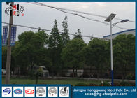 Calle al aire libre postes ligeros/arriba del ODM/del OEM palo poste con el panel solar